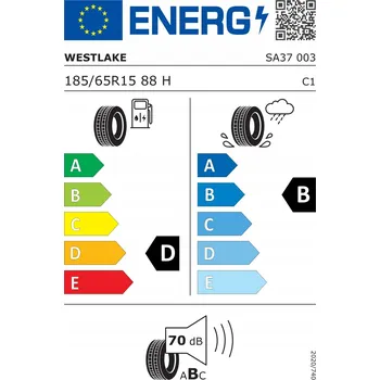 Letní osobní pneu Letní pneumatika Westlake SA37 185/65 R15 88 H