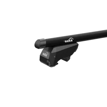 Střešní nosič ŠKODA Superb Combi 2024- s integrovanými podélníky , Alu tyč černá Hakr HV0344, HV5015