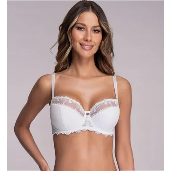 Podprsenka Ava podprsenka nevyztužená bílá NOVATO 1030 velikost 75F