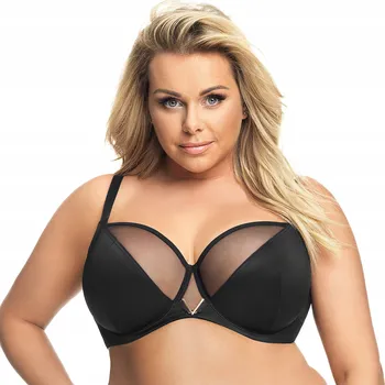 Podprsenka Gorsenia podprsenka nevyztužená černá velikost 85D