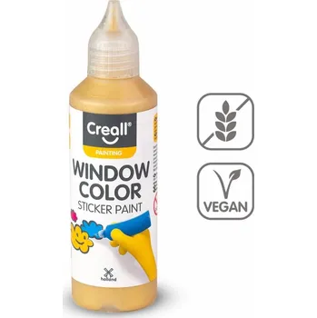 Speciální výtvarná barva Creall Barva na sklo Creall Widow Color - 80 ml / zlatá 578767