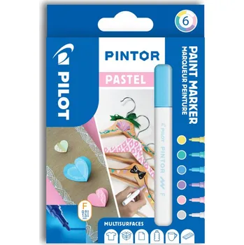 Stojací lampa PILOT Popisovač Pilot Pintor F Pastel / sada 6 ks 151190