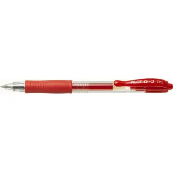 PILOT Gelový roller Pilot G-2 0,5 - červená 404072