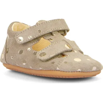 Capáčky Froddo barefoot Prewalkers G1140003-21 beige Velikost: 20