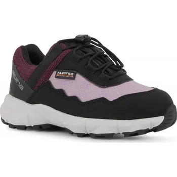 Dětská treková obuv Alpina dětské trekingové outdoor boty Breeze jr low prunk/pink lav Velikost: 32