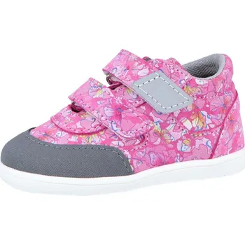 Dívčí polobotky Jonap kožené boty 051SV růžová motýlci Velikost: 23