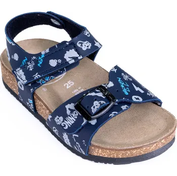 Chlapecké pantofle Sandálky BF modré se vzorem Velikost: 27