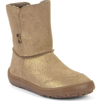 Dětská treková obuv Zimní Froddo barefoot Tex Suede Gold G3160250-6 Velikost: 28