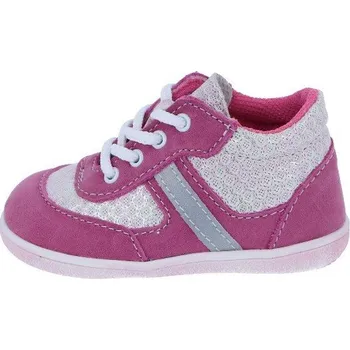 Dívčí obuv Jonap kožené boty 051M light růžová tisk Velikost: 26