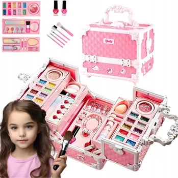 Doplněk pro panenku Kosmetická Kufřík pro holčičku - sada krásy pro malou princeznu