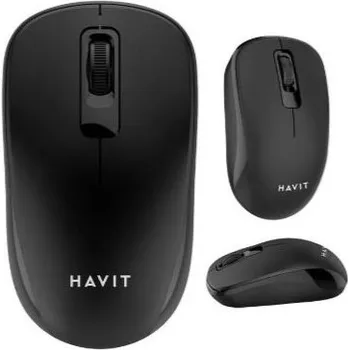 Myš Bezdrátová myš HAVIT MS626GT, 1200DPI, černá