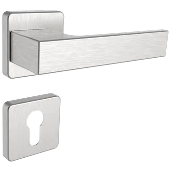 Dveřní kování ROSTEX dveřní kování RAVENA/H (nerez) Provedení: PZ (zámek FAB), Povrch: Nerez mat (7200)