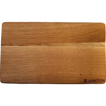 Kuchyňské prkénko KUCHYŇSKÉ PRKÉNKO NA KRÁJENÍ PŘÍRODNÍ 35 X 22 CM AMBITION