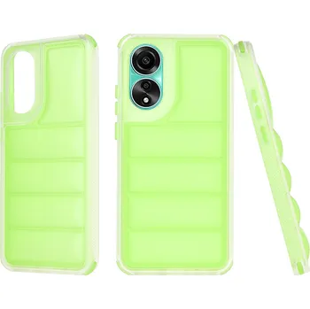 Pouzdro na mobilní telefon Techsuit Wave Shield Oppo A78 4G Zelený