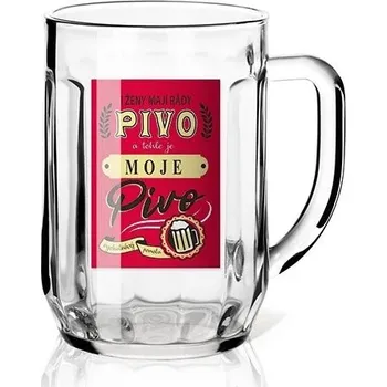 Sklenice Nekupto Sklenice na pivo 0,3 l I ženy mají rády pivo