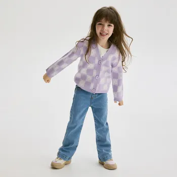 Reserved - Džíny high waist flare - modrá - 764CV-55J - 764CV-55J-110-3