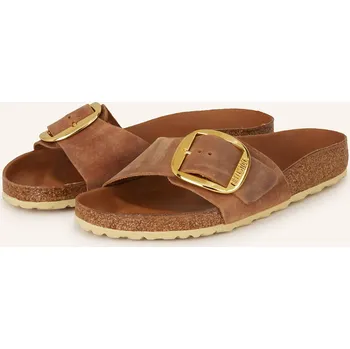 Dámská obuv Birkenstock Dámské Pantofle Madrid Big Buckle, koňaková, 43