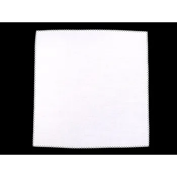Látkový kapesník Kapesníček do saka - 2 (21x21 cm) bílá