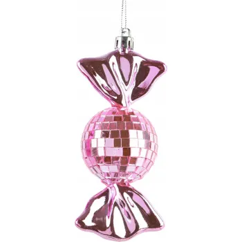 Vánoční dekorace Vánoční Koule zdobená zvířátky 6 cm 3 ks