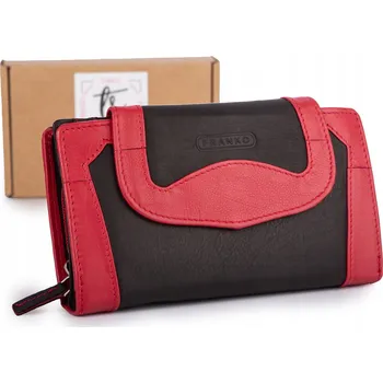 Peněženka Franko dámská peněženka z pravé kůže černá