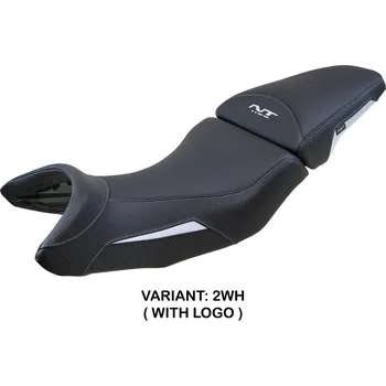 Moto sedlo TPZ Italia Potah sedla Honda NT 1100 (21-25) model Miyagi potah sedla: s logem 2WH (white)
