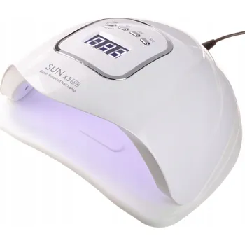 UV lampa na nehty UV LED lampa na nehty 80W pro hybridní a gelové nehty, silná, hybridy SUN X5 MAX LCD