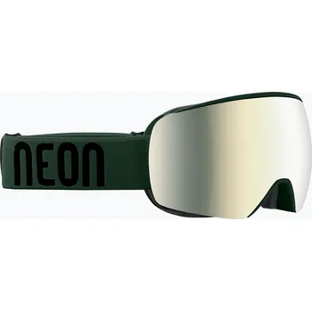 Sjezdové lyžování Lyžařské brýle Neon Beam army green/mirror bronze