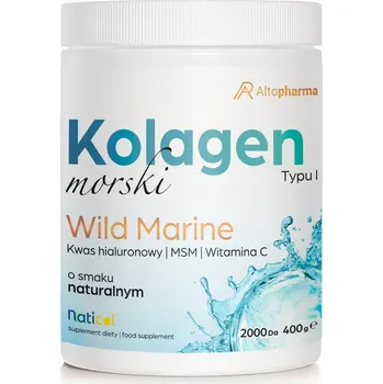 Kloubní výživa Mořský kolagen v prášku Alto Pharma 400 g bez lepku veganský přírodní