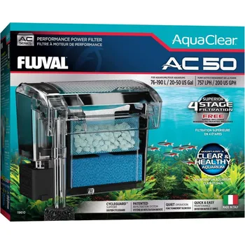 Akvarijní filtr Závěsný filtr FLUVAL AquaClear AC50, 76 - 190 L
