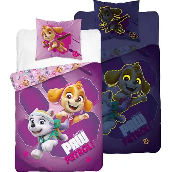 Povlečení Sada povlečení Detexpol Tlapková patrola modrá 160x200 cm