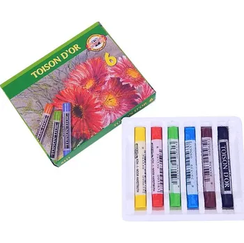 Koh-i-noor Toison Křídy prašné Toison D´or - 6 barev 403885