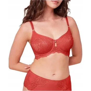 Podprsenka Triumph - Wild Peony Florale W01 - korálová - 90 E