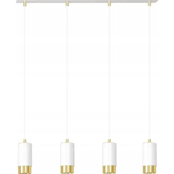 Závěsné svítidlo Emibig FUMIKO 4 WH/GOLD – 4 světelné body GU10