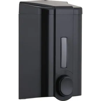 Dávkovač mýdla Ruční dávkovač mýdla na zeď biurotop.pl 1000 ml černý