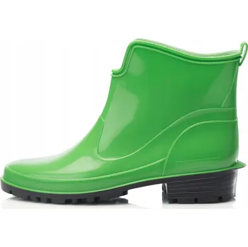 Pracovní obuv Dámské krátké PVC Holínky dámské gumové holínky LMG-930 Zelené 41