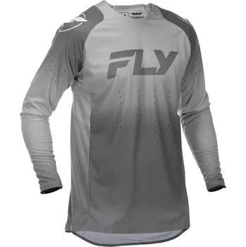Moto dres dres EVOLUTION, FLY RACING - USA 2026 (bílá/šedá, vel. M)