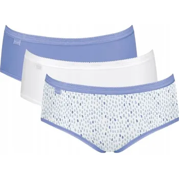 Dámské spodní prádlo Sloggi Kalhotky 38 BASIC+ MIDI V012 - 3 ks