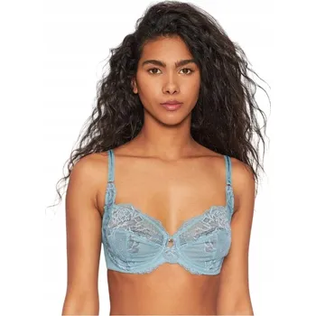 Podprsenka TRIUMPH WILD PEONY FLORALE W podprsenka s kosticemi, měkká, krajková 85G