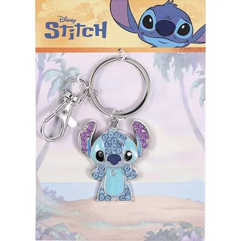 Stitch: - dětská 3D klíčenka s kamínky