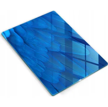 Kuchyňské prkénko Kuchyňská skleněná deska eko premium ideální 40x52 cm Ptačí pera