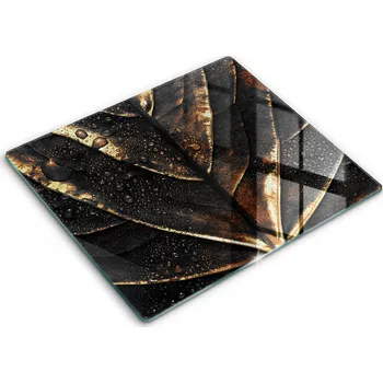 Obraz Skleněná kuchyňská deska eko premium Žlutý list 60x52 cm