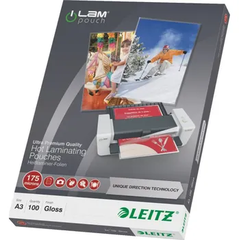 Laminátor Leitz Laminovací pouzdra iLam - A3 175 mic / 100 ks 32264