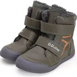 DDstep Zimní kožené boty D.D.step W068-42921A Emerald Velikost: 31