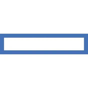 Tarifold Magnetický informační rámeček LEAN A4/A3 - 317 x 75 mm / modrá / 10 ks 264336