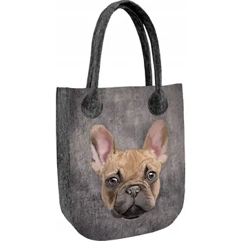 Kabelka Bertoni shopper kabelka plst vícebarevná