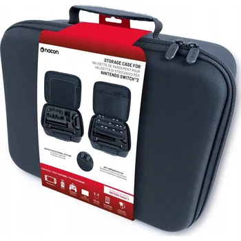 Obal na herní konzoli NACON Nintendo SWITCH 2 Velké tvrdé pouzdro (KUFŘÍK) na konzoli a příslušenství