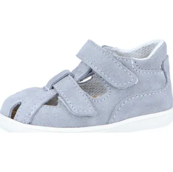 Dívčí sandály Jonap kožené sandálky 041 S světle šedá Velikost: 24