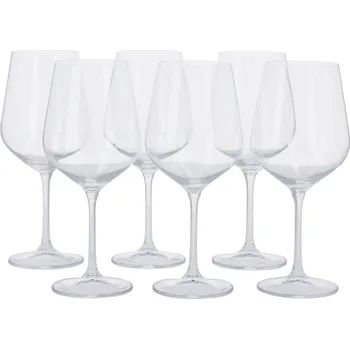 Sklenice SILVERCREST® Sada sklenic, 6dílná (sklenice na červené víno)