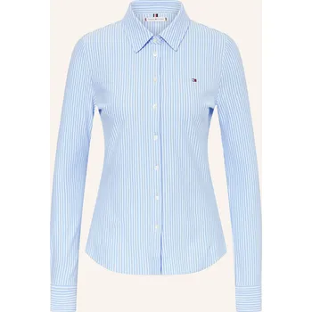 Tommy Hilfiger Dámská Košilová Halenka Z Piké, tmavě modrá /...