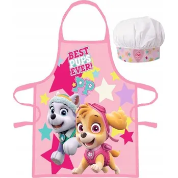 Kuchyňská zástěra Tlapková patrola Kuchyňská zástěra, čepice, zástěra s motivem psa